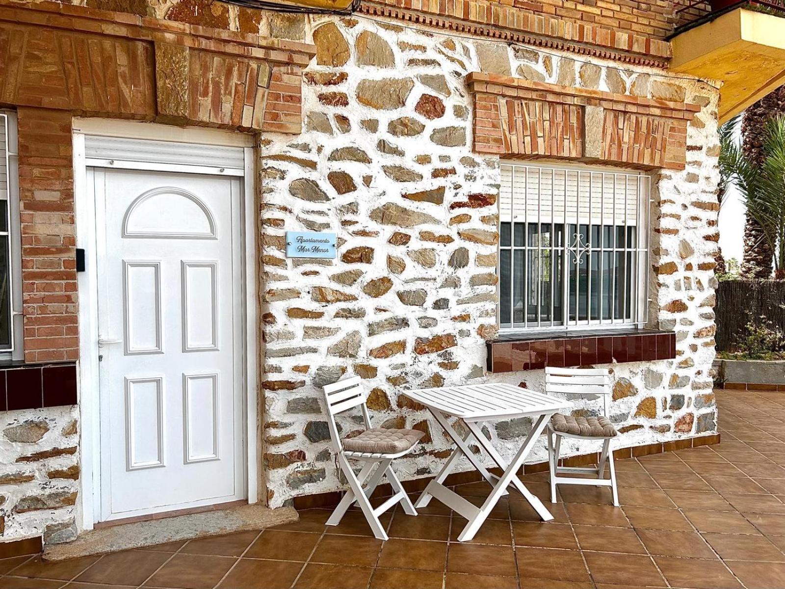 Apartamento Mar Menor, Los Urrutias - Beachfront Apartment With Patio Under New Management Since July 2024 Cartagena Eksteriør billede